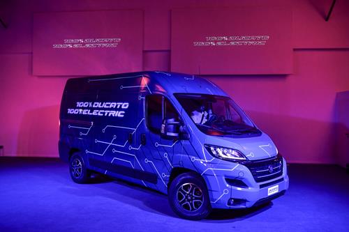 Fiat unveils electric Ducato