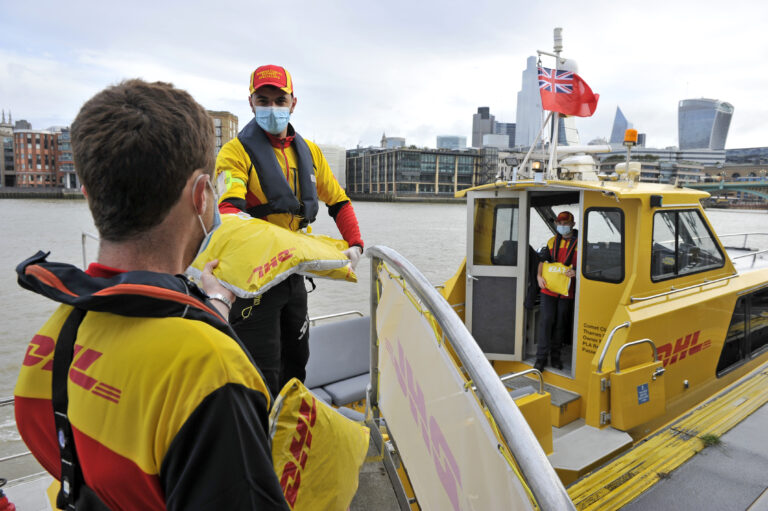 DHL Express launches Thames riverboat freight service