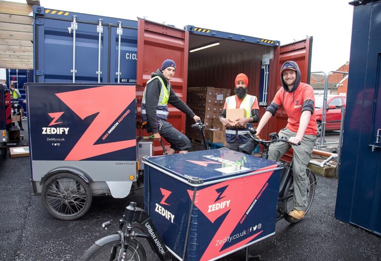 Zedify opens logistics hub in Bristol