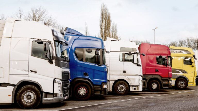 HGV rest stop