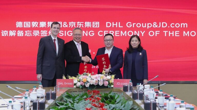 DHL and JD.com